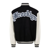 Jeff Hamilton Brooklyn Nets Wool/Leather Jacket