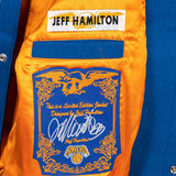 Jeff Hamilton New York Knicks Wool/Leather Jacket