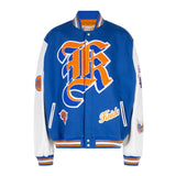 Jeff Hamilton New York Knicks Wool/Leather Jacket