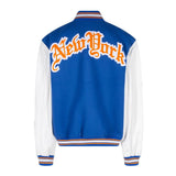Jeff Hamilton New York Knicks Wool/Leather Jacket