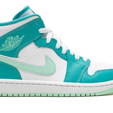 AIR JORDAN 1 MID WMNS "Washed Teal"