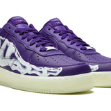 Nike Air Force 1 Low '07 QS "Purple Skeleton Halloween"