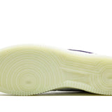 Nike Air Force 1 Low '07 QS "Purple Skeleton Halloween"