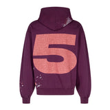 SP5DER Nocturnal Highway Graphic Hoodie "Purple"