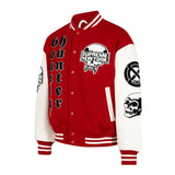 Supreme Bounty Hunter Varsity Jacket "Red"