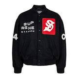Supreme Supreme Tourist Varsity Jacket "Black"